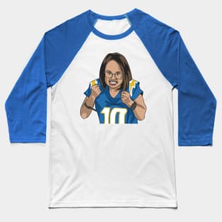 Chargers Girl Baseball T-Shirt